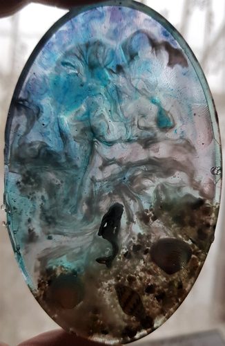 Mary G, resin craft 2.